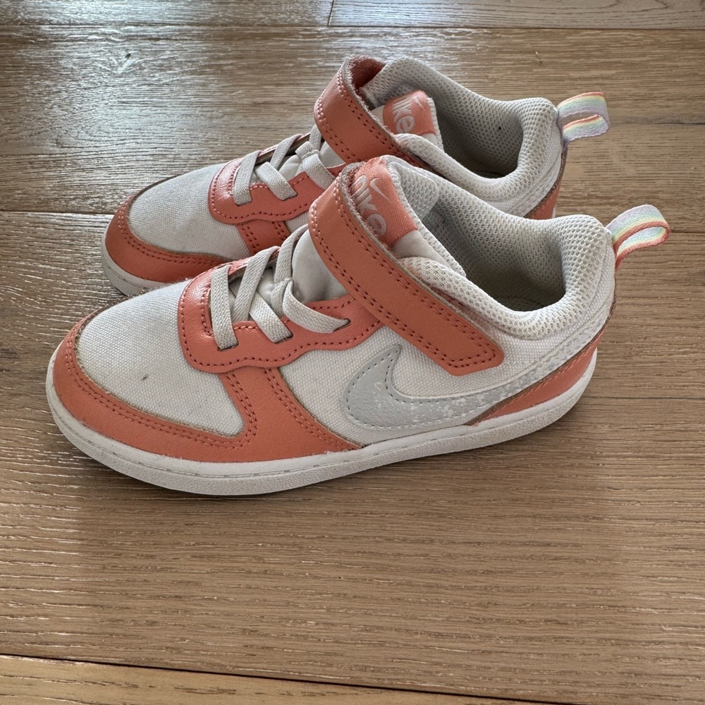 *NEW* Nike Kids' Sneakers - Coral and White